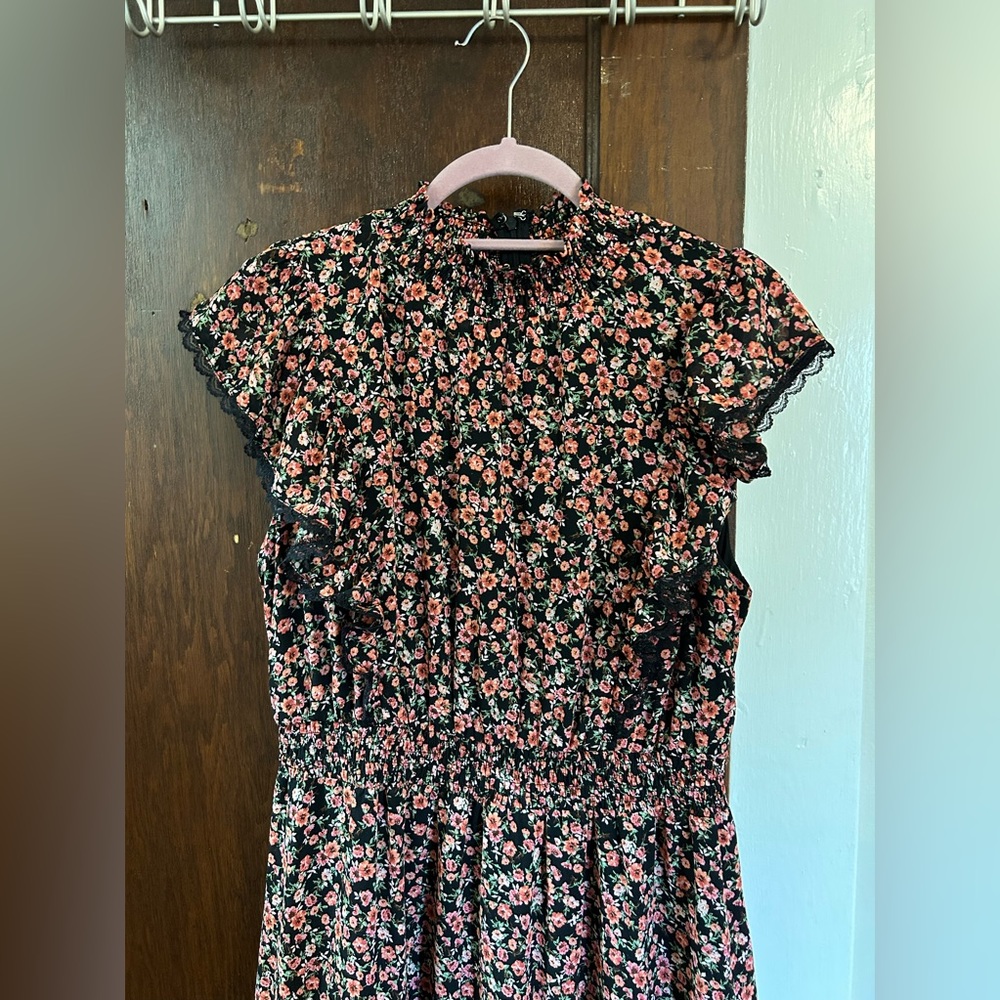 Lost+Wander Floral Ruffled Dress - Picture 4 of 5